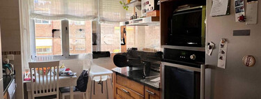 Era una cocina oscura con muebles anticuados, pero esta reforma sin obras ha conseguido convertirla en un espacio con mucha luz 