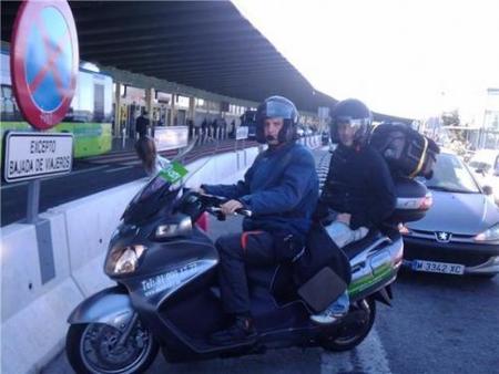 En Madrid ya puedes moverte en Moto Taxi