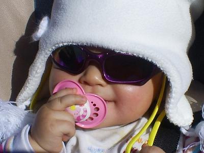 La foto de tu bebé: lista para la nieve