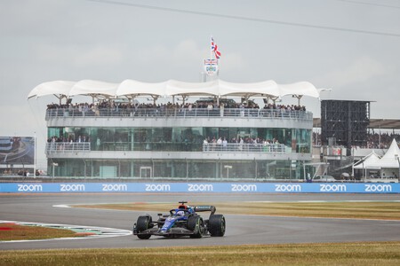 Albon Silverstone F1 2022