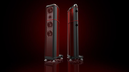 Estos altavoces de Wilson Benesch están fabricados con fibra de carbono y tecnología de la Fórmula 1