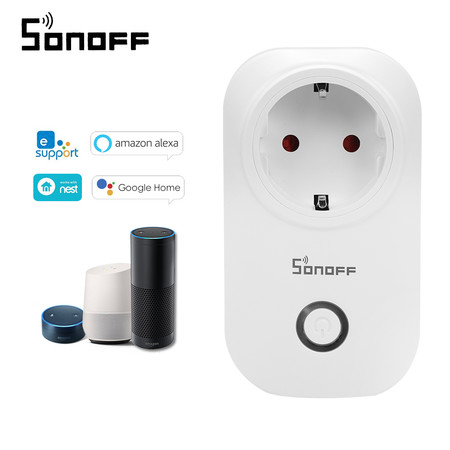 Enchufe inteligente Sonoff S20, con WiFi, por sólo 7,39 euros y envío gratis con este cupón
