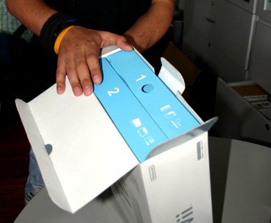 Desempaquetando una Wii