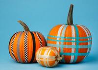 Manualidades de Halloween: decora calabazas con washi-tape 