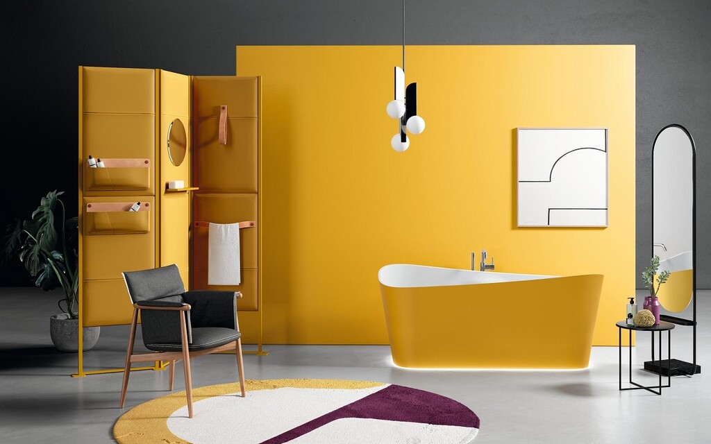 Personaliza tu baño: Las bañeras en color son tendencia