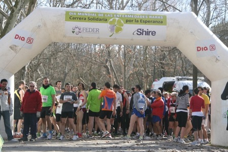 El 28 de febrero de 2013 es el Día Mundial de las Enfermedades Raras y nos invitan a participar en una carrera solidaria