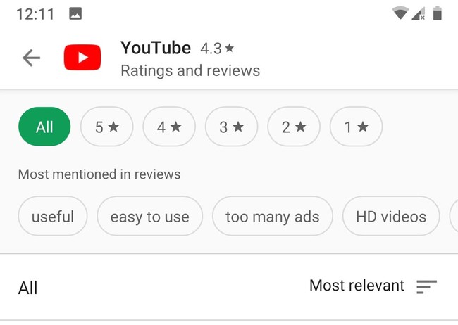 Google Play Estrelllas