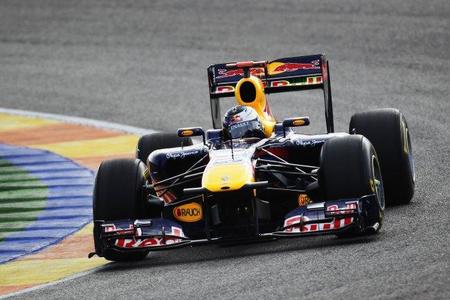 Sebastian Vettel y Red Bull los más rápidos en el primer día de la pretemporada