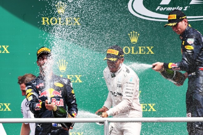 Podio Alemania F1