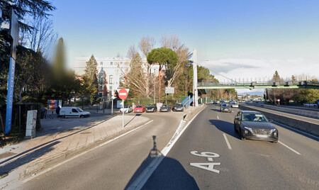 Radar móvil farola 005 Avenida Puerta de Hierro