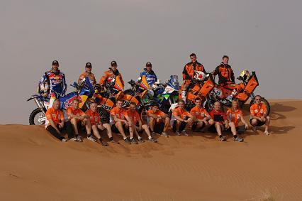 Dakar 2008 equipo KTM