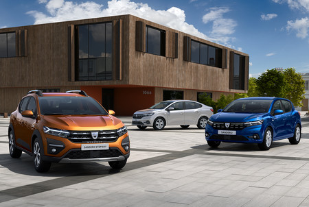 Los Dacia Sandero, Stepway y Logan 2021 adelantan su nueva generación en estas primeras fotos