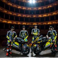 Valentino Rossi es el gran protagonista en la presentación de las Ducati del VR46, el único equipo que faltaba de MotoGP 2022
