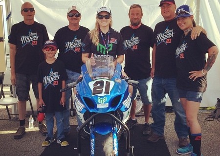 La ganadora del AMA Supersport, Elena Myers, culpa de su retirada a los abusos sexuales