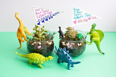 Diy Dinosaur Terrariums Fathers Day