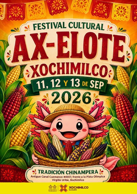 Antojitos hechos con maíz, elotes, panes y atole es lo que te espera en el Festival del Maíz 2026 en Xochimilco para celebrar el mes patrio