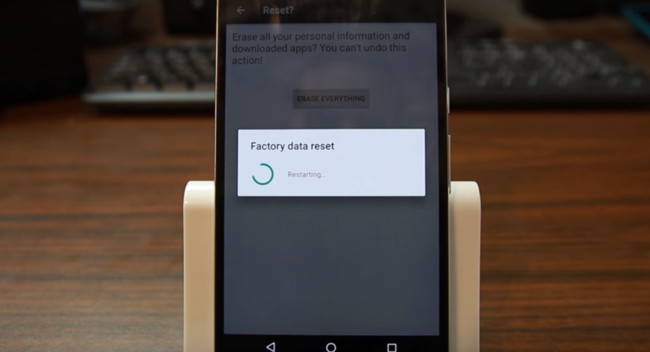 Factory Reset