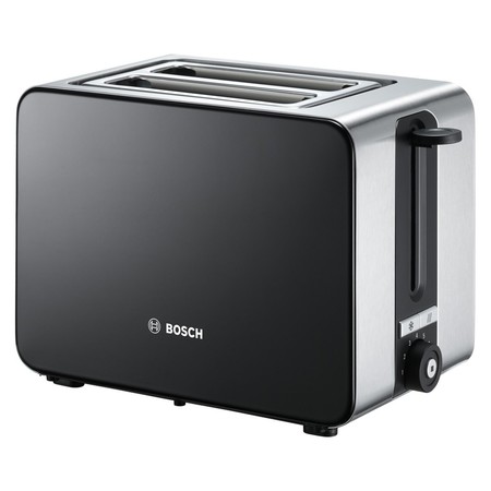 El tostador de acero inoxidable Bosch TAT7203 de dos ranuras cuesta 57 euros en Amazon con envío gratis incluido