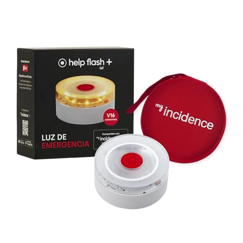help flash IoT + Luz de Emergencia V16 + funda