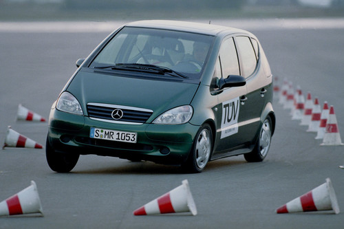 En 1997 un alce cambió al Clase A para siempre y lo hizo más seguro al cruzarse en su camino