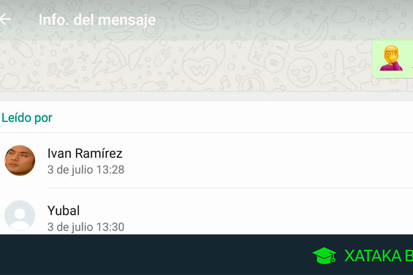 Cómo saber a qué hora y quién ha leído los mensajes en un grupo de WhatsApp