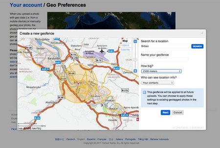 Flickr lanza Geocercas, protege la privacidad de tus fotos