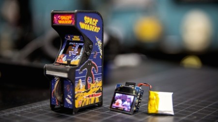 Esta es la máquina recreativa más pequeña del mundo