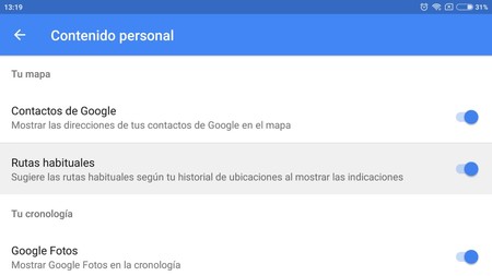 Rutas Habituales