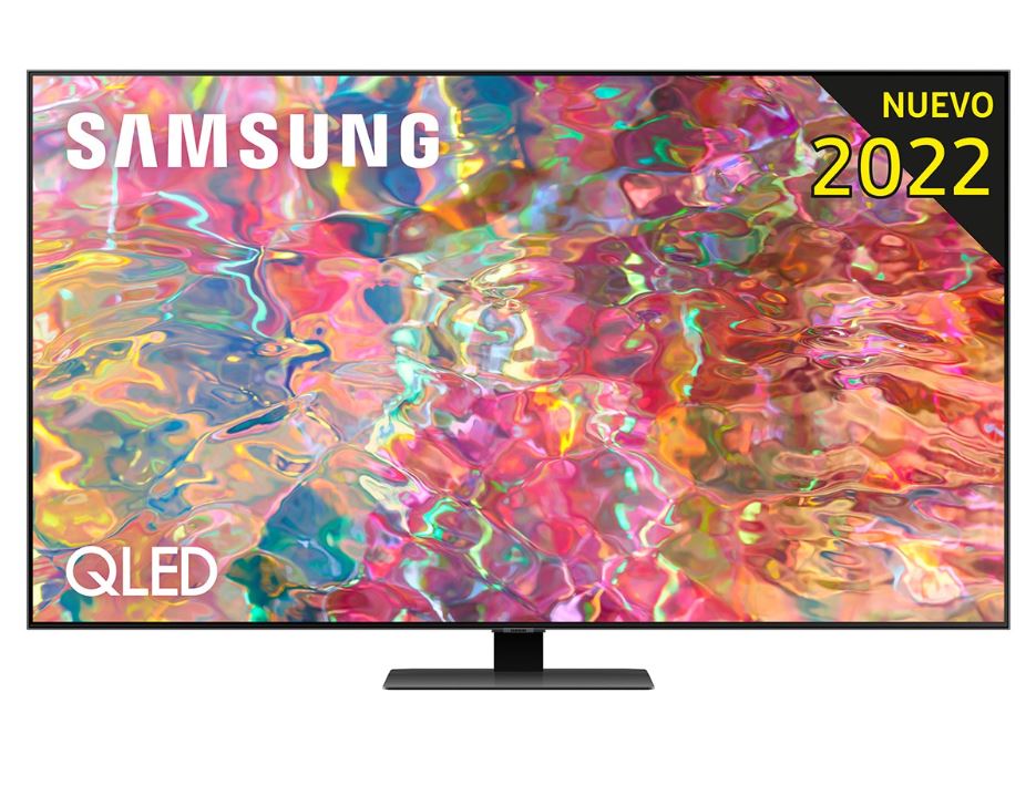 Samsung TV con pantalla QLED de 55" modelo QE55Q80B