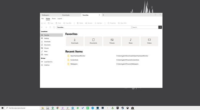 Files Uwp Explorador Archivos Windows 10