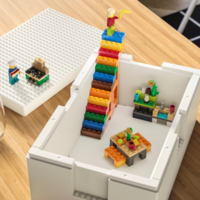 Juego y almacenaje, la nueva solución divertida de Ikea y Lego