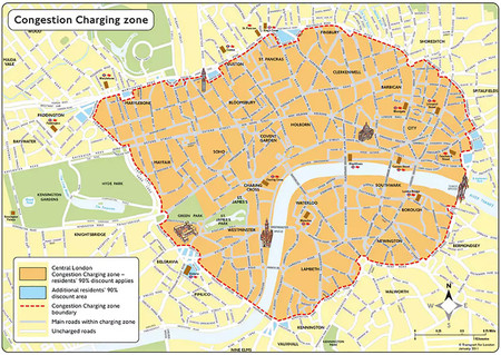 Londres Congestion Charging Zone