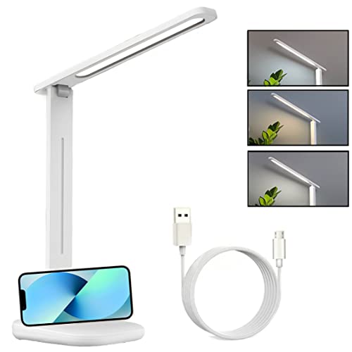 Lámpara de Escritorio LED Regulable con Control Táctil