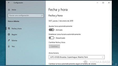 Formato 24 best sale horas windows 10