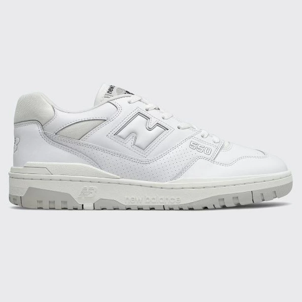 Zapatillas casual unisex 550 New Balance - Blanco

