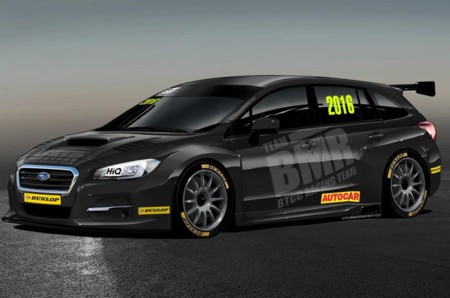 Este es el Subaru Levorg que correrá el BTCC 2016