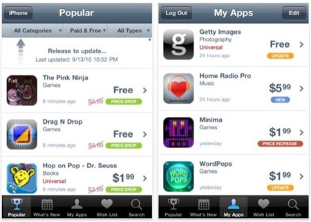 AppShopper, al día de los descuentos y novedades de la App Store