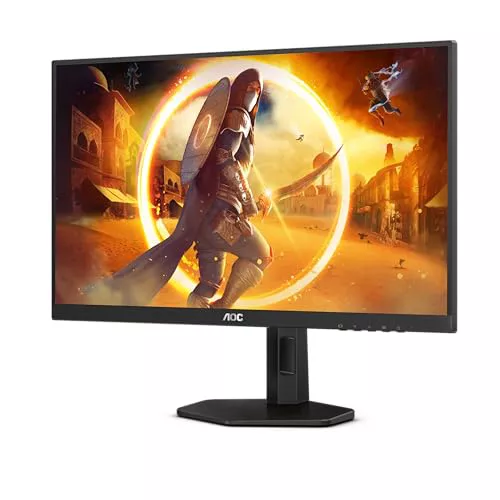 AOC Gaming Q27G4X - Monitor QHD de 27 Pulgadas, 180 Hz, Plano, 1 ms, FreeSync. Prem., Comp. G-Sync, HDR400, Ajustable (IPS, 2560x1420, HDMI 2.0, DisplayPort 1.4) Negro