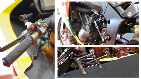 Ese pequeño detalle de la moto de Ian Hutchinson