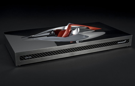 McLaren ameniza la espera a los futuros propietarios del brutal BP23... con esta escultura "Speed Form"