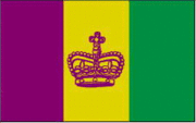 Bandera Mardi Gras