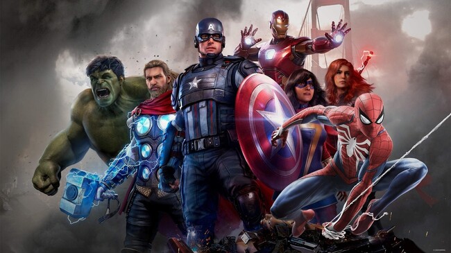 Marvels Avengers portada