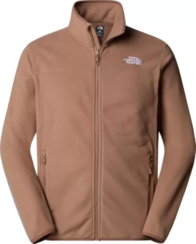 The North Face NF0A855X6IH M 100 Glacier Full Zip - EU Sweatshirt Hombre Latte Tamaño XXL
