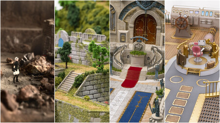 Por increíble que parezca estas imágenes no son un montaje, son de un RPG hecho con maquetas por los creadores de Final Fantasy