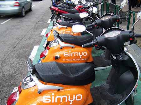 Imagen de la semana: las motos de Simyo