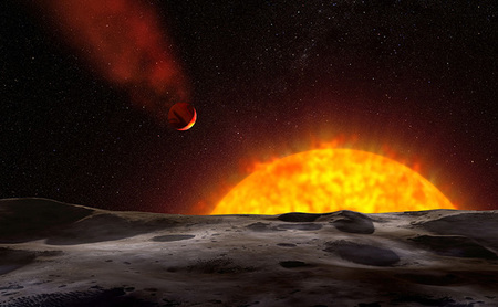 Hoy podemos hacer una bonita foto de Venus, Júpiter y la Luna