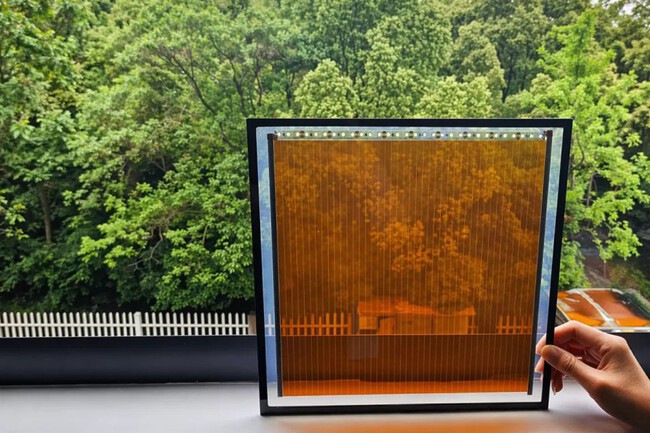 Celda Solar Tranaparenter