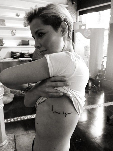 Soraya engorda su amor propio con nuevo tatoo