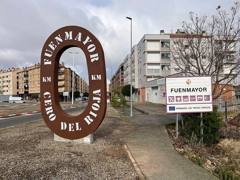 Este pueblo es pequeño y casi no tiene turismo, pero presume de ser el Km. 0 del Rioja