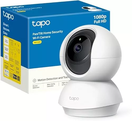 Tapo C200C – Cámara IP Wi-Fi 360°, FHD 1080p